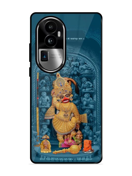 Divine Grace Of Shri Kashtabhanjandev Glossy Soft Edge Case for Oppo Reno 10 Pro Plus (5G) Chachhi