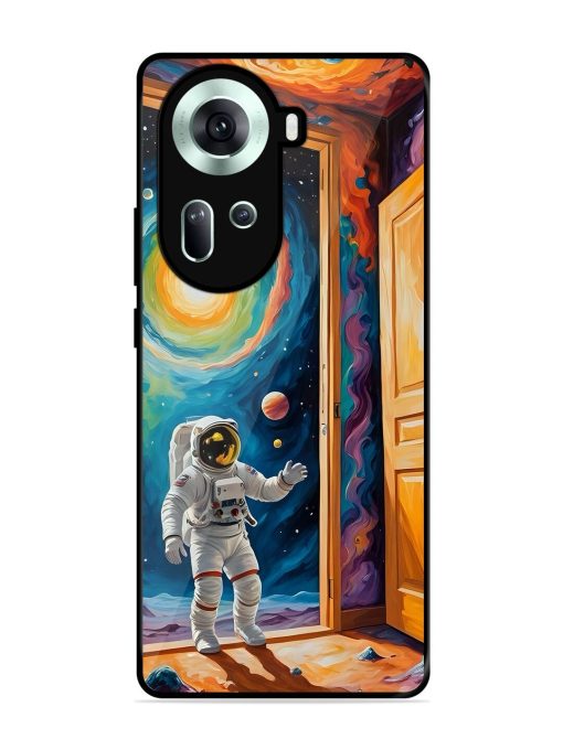 Artistic Space Glossy Soft Edge Case for Oppo Reno 11 (5G) Chachhi