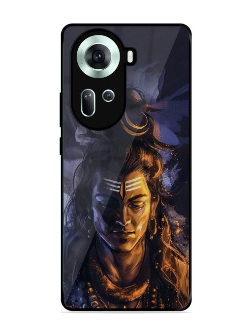 Lord Shiva Glossy Soft Edge Case for Oppo Reno 11 (5G) Chachhi