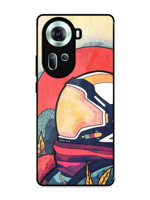 Cosmic Daydream Glossy Soft Edge Case for Oppo Reno 11 (5G)