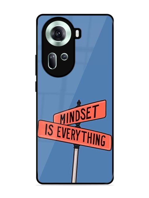 Mindset Matters Glossy Soft Edge Case for Oppo Reno 11 (5G)