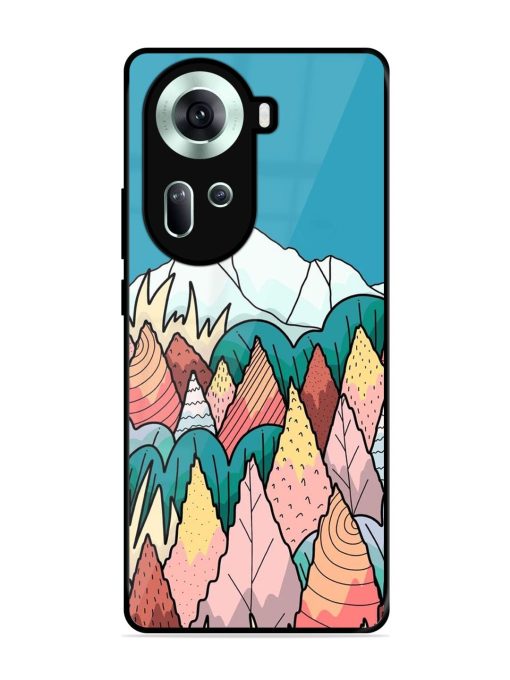 Mountain Dreamscape Glossy Soft Edge Case for Oppo Reno 11 (5G)