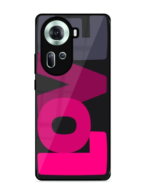 Pixelated Pastel Glossy Soft Edge Case for Oppo Reno 11 (5G)