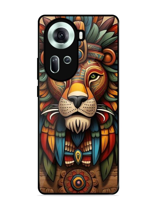 Aztec Majesty Glossy Soft Edge Case for Oppo Reno 11 (5G) Chachhi