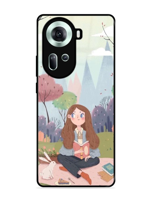 The Bookish Escape Glossy Soft Edge Case for Oppo Reno 11 (5G)