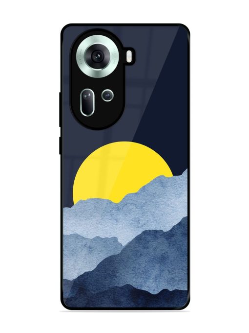 Golden Hour Horizon Glossy Soft Edge Case for Oppo Reno 11 (5G)