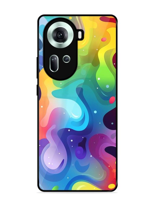 Rainbow River Glossy Soft Edge Case for Oppo Reno 11 (5G)