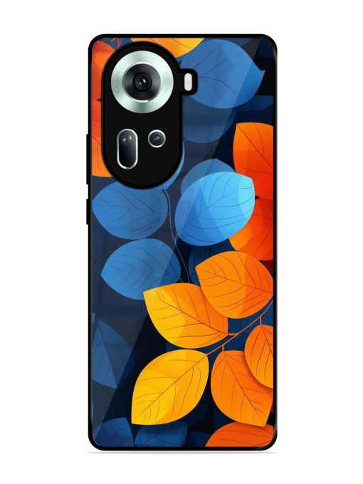 Autumn'S Contrast Glossy Soft Edge Case for Oppo Reno 11 (5G) Chachhi