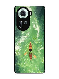 Solitude On The River Glossy Soft Edge Case for Oppo Reno 11 (5G)