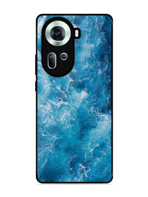 Oceanic Abyss Glossy Soft Edge Case for Oppo Reno 11 (5G) Chachhi