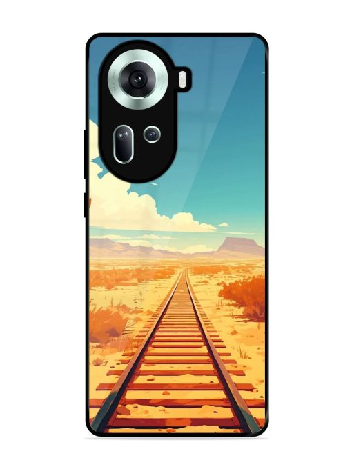 Endless Horizon Glossy Soft Edge Case for Oppo Reno 11 (5G) Chachhi