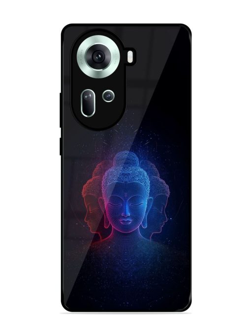 Neon Nirvana Glossy Soft Edge Case for Oppo Reno 11 (5G) Chachhi