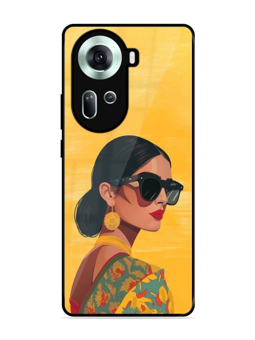 Neon Nightscape Glossy Soft Edge Case for Oppo Reno 11 (5G)