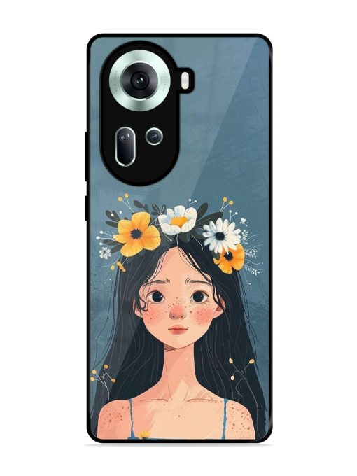 Gurl Art Glossy Soft Edge Case for Oppo Reno 11 (5G)