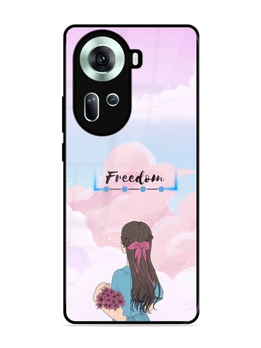 Skyward Dreams Glossy Soft Edge Case for Oppo Reno 11 (5G) Chachhi