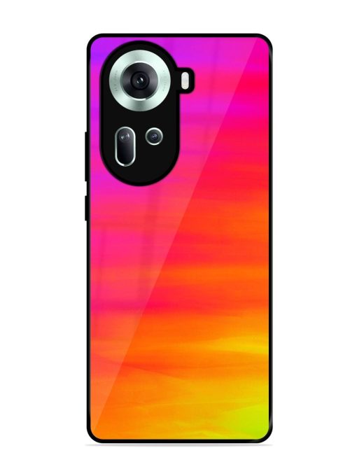 Neon Horizon Glossy Soft Edge Case for Oppo Reno 11 (5G)