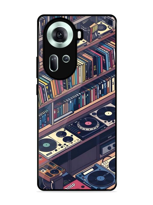 Music Lover'S Haven Glossy Soft Edge Case for Oppo Reno 11 (5G) Chachhi