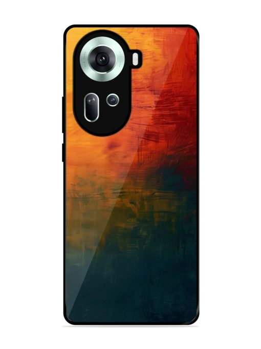 Golden Hour Canvas Glossy Soft Edge Case for Oppo Reno 11 (5G)