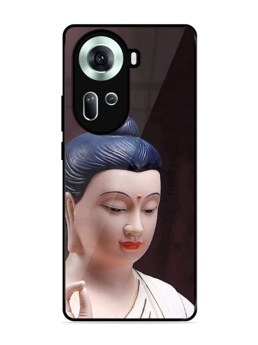 Budhha Glossy Soft Edge Case for Oppo Reno 11 (5G) Chachhi