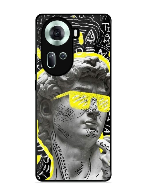 The Renaissance Rockstar Glossy Soft Edge Case for Oppo Reno 11 (5G) Chachhi