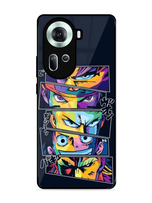 One Piece Powerhouse Glossy Soft Edge Case for Oppo Reno 11 (5G) Chachhi