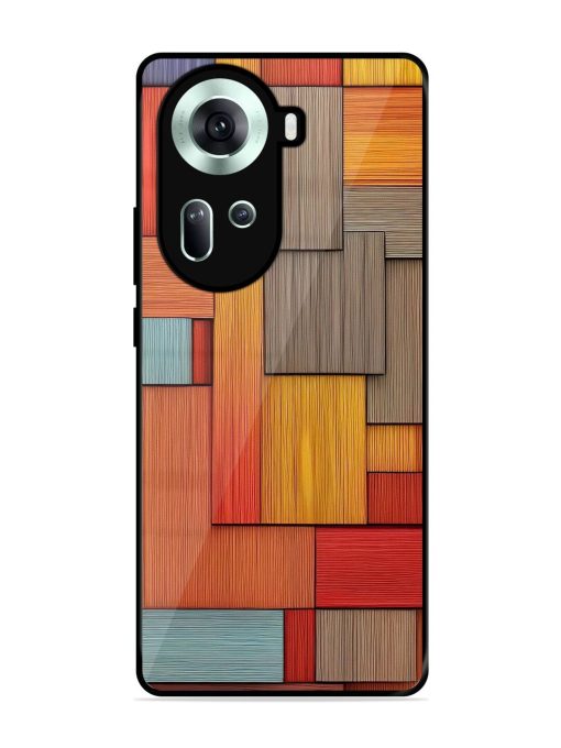 Woodsy Wonders Glossy Soft Edge Case for Oppo Reno 11 (5G) Chachhi