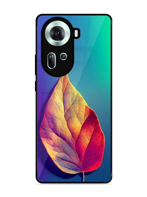 Autumn'S Embrace Glossy Soft Edge Case for Oppo Reno 11 (5G) Chachhi