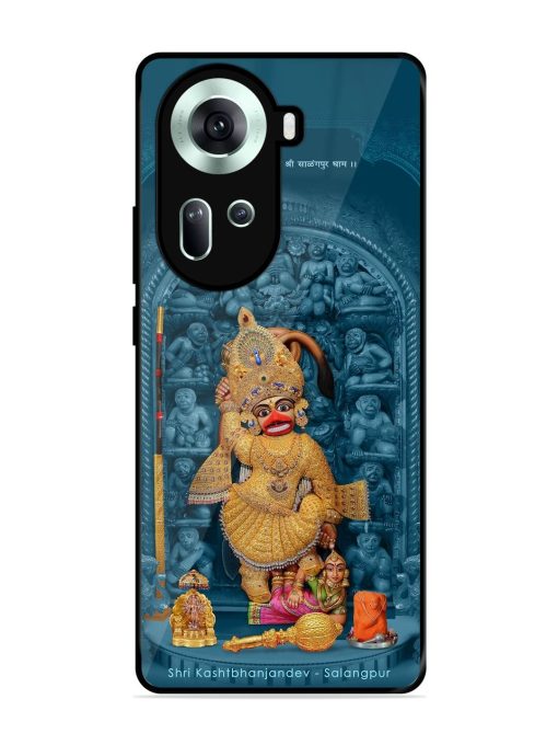 Divine Grace Of Shri Kashtabhanjandev Glossy Soft Edge Case for Oppo Reno 11 (5G) Chachhi