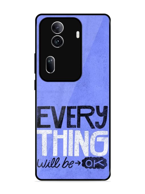 Hopeful Hues Glossy Soft Edge Case for Oppo Reno 11 Pro (5G) Chachhi