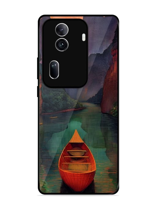 Serene Passage Glossy Soft Edge Case for Oppo Reno 11 Pro (5G) Chachhi