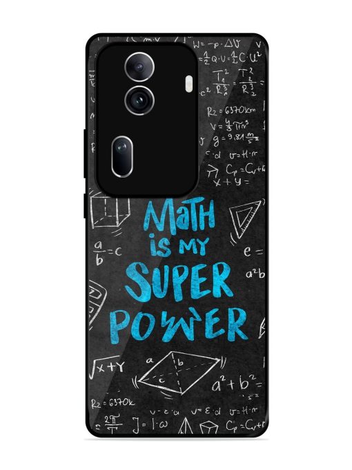 Math Magic Glossy Soft Edge Case for Oppo Reno 11 Pro (5G) Chachhi