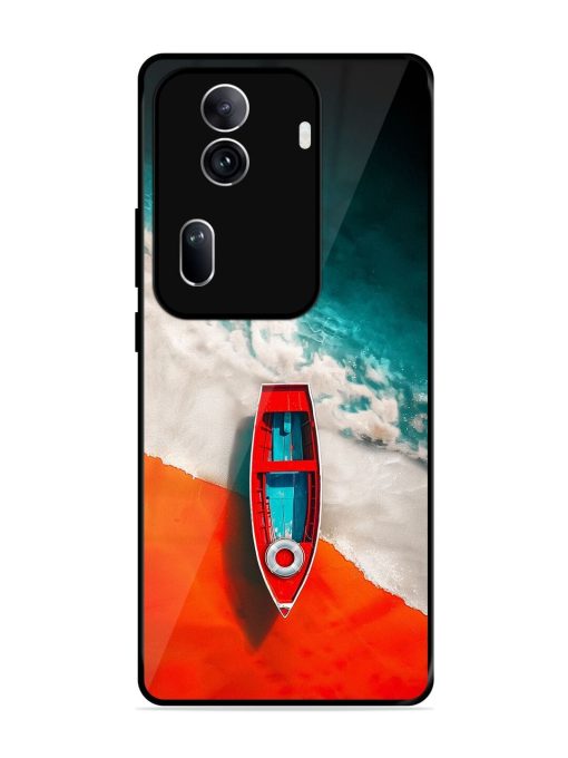 Crimson Tide Glossy Soft Edge Case for Oppo Reno 11 Pro (5G) Chachhi