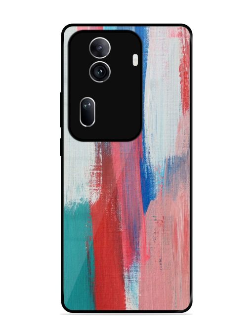 Colorful Chaos Glossy Soft Edge Case for Oppo Reno 11 Pro (5G) Chachhi