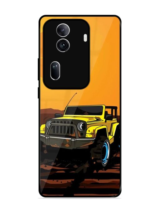 Sunset Cruise Glossy Soft Edge Case for Oppo Reno 11 Pro (5G) Chachhi