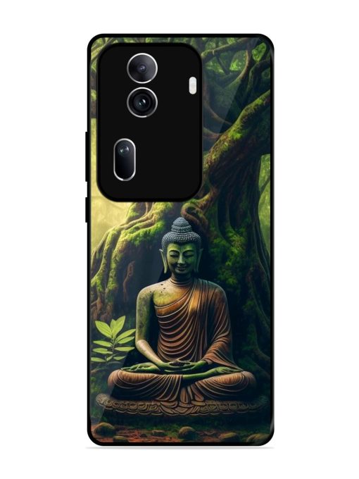 Green Buddha Art Glossy Soft Edge Case for Oppo Reno 11 Pro (5G) Chachhi