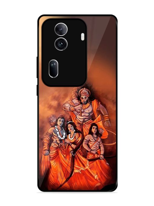 Sita Ram Glossy Soft Edge Case for Oppo Reno 11 Pro (5G)