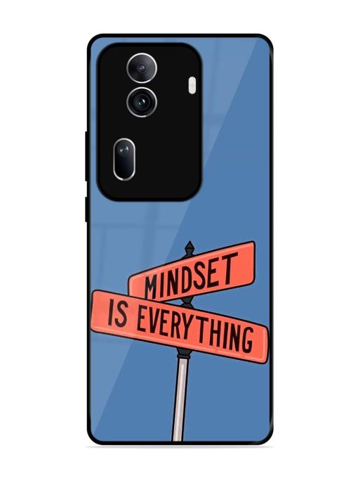 Mindset Matters Glossy Soft Edge Case for Oppo Reno 11 Pro (5G) Chachhi