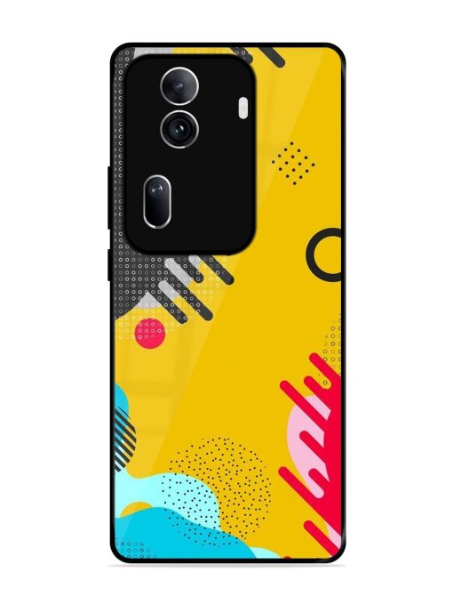 Neon Pop Glossy Soft Edge Case for Oppo Reno 11 Pro (5G) Chachhi