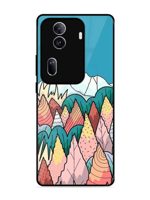 Mountain Dreamscape Glossy Soft Edge Case for Oppo Reno 11 Pro (5G) Chachhi