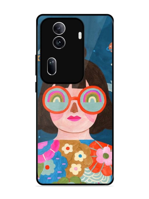 Dreamscape Vision Glossy Soft Edge Case for Oppo Reno 11 Pro (5G) Chachhi