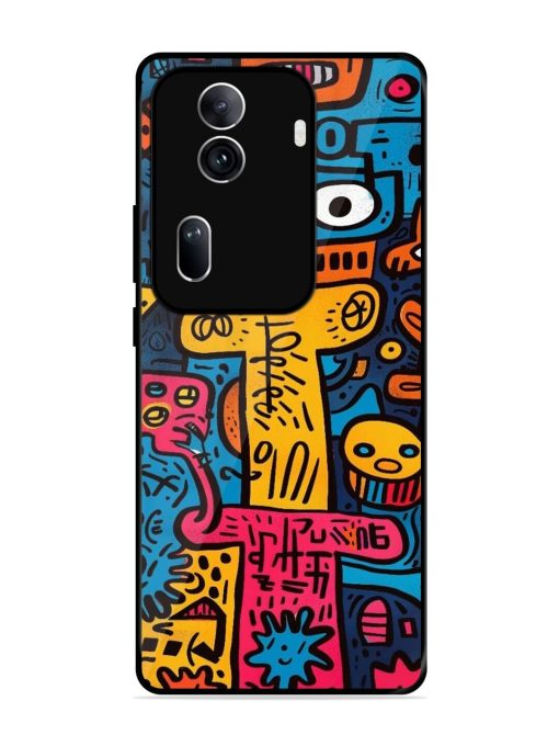 Doodletopia Glossy Soft Edge Case for Oppo Reno 11 Pro (5G) Chachhi