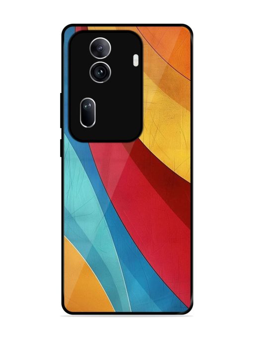 Curving Canvas Glossy Soft Edge Case for Oppo Reno 11 Pro (5G) Chachhi