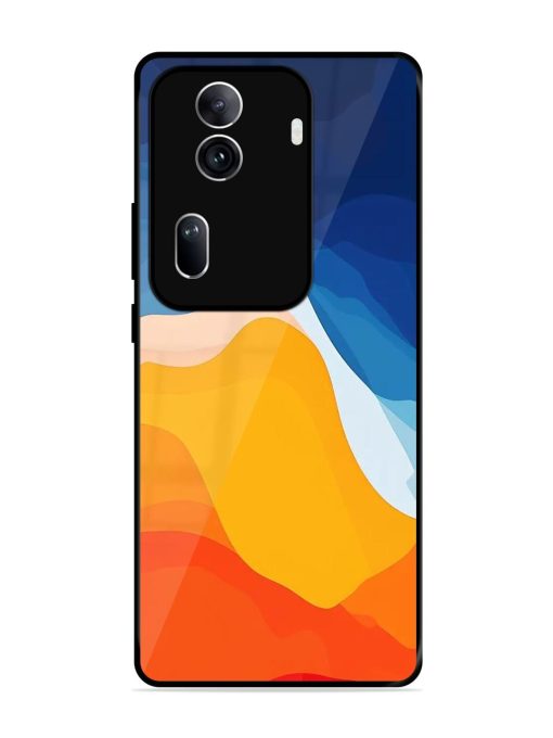 Liquid Landscape Glossy Soft Edge Case for Oppo Reno 11 Pro (5G) Chachhi