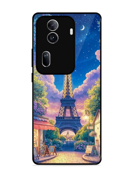 Twilight In Paris Glossy Soft Edge Case for Oppo Reno 11 Pro (5G) Chachhi