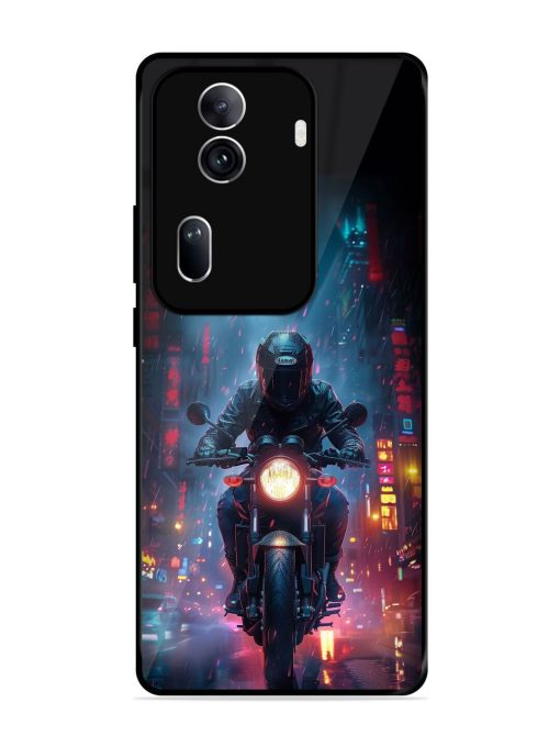 Neon Nights Glossy Soft Edge Case for Oppo Reno 11 Pro (5G) Chachhi