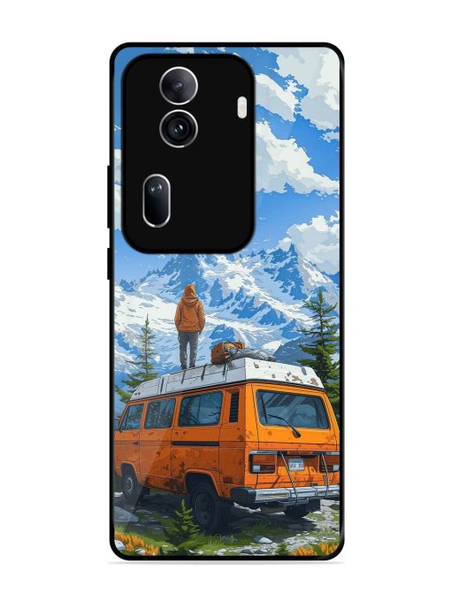 Mountaintop Solitude Glossy Soft Edge Case for Oppo Reno 11 Pro (5G)