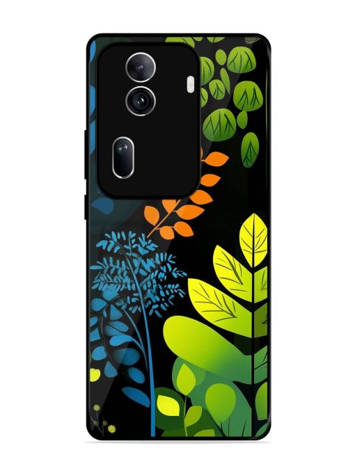 Midnight Garden Glossy Soft Edge Case for Oppo Reno 11 Pro (5G) Chachhi