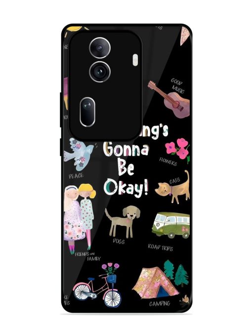 Everything'S Gonna Be Okay Glossy Soft Edge Case for Oppo Reno 11 Pro (5G)