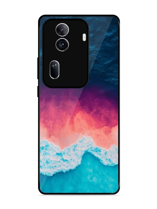 Where The Ocean Meets The Sky Glossy Soft Edge Case for Oppo Reno 11 Pro (5G) Chachhi