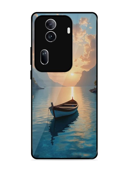 Serene Sunset Glossy Soft Edge Case for Oppo Reno 11 Pro (5G)